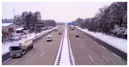 Is hitchhiking illegal? Walking and standing directly on motorways and express roads is not allowed in many countries.