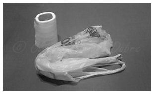 What to pack for hitchhiking and backpacking: 1 paper roll and a plastic bag